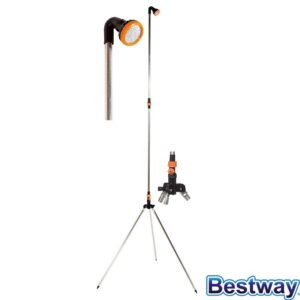 BESTWAY DOCCIA MOD. DELUX CON TUBI SMONTABILI IN ALLUMINIO