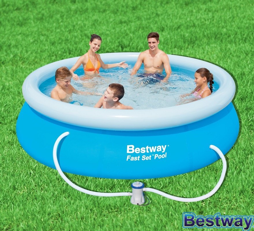 BESTWAY PISCINA FAST SET DIAM. MT. 3,05X0,76 H