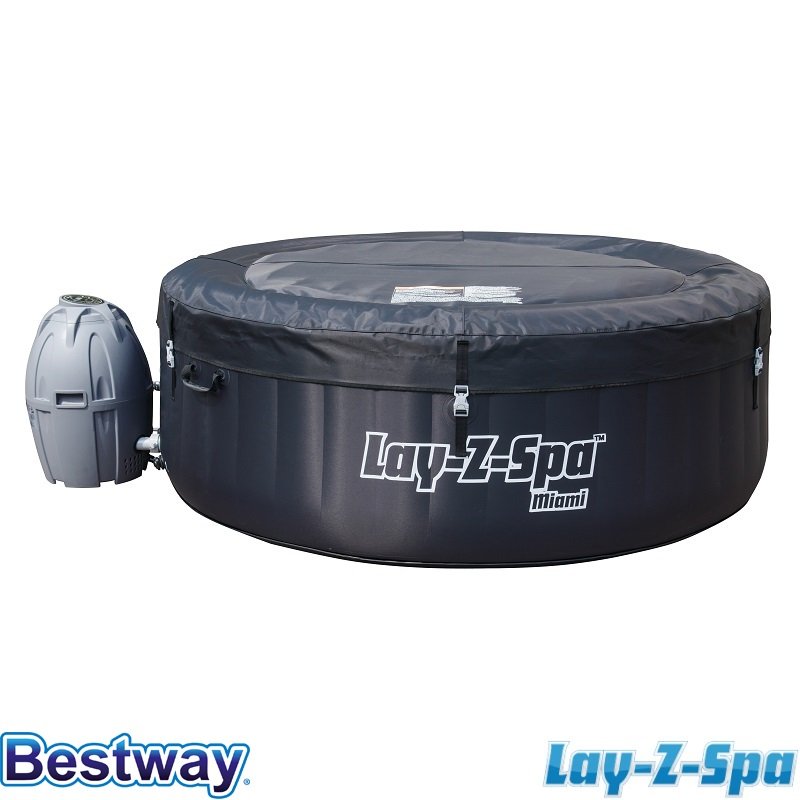 BESTWAY PISCINA IDROMASSAGGIO MOD. MIAMI DIAM. MT 1,80X0,66 H - immagine 2
