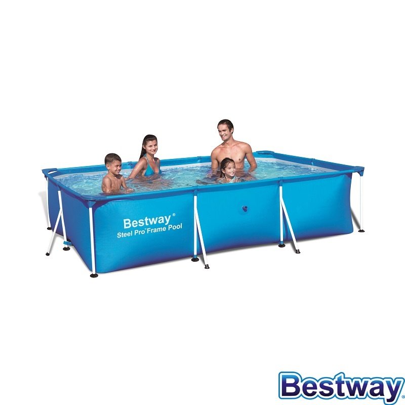 BESTWAY PISCINA STEEL PRO FRAME POOL MT. 3X2,01X0,66 H - immagine 2