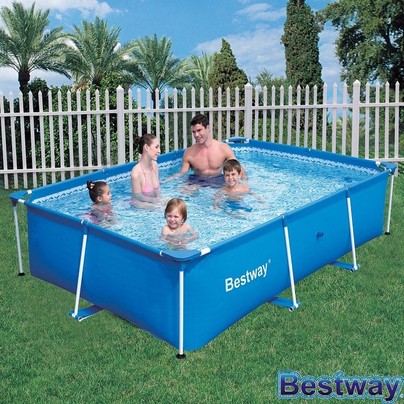 BESTWAY PISCINA STEEL PRO FRAME POOL MT. 2,59X1,70X0,61 H