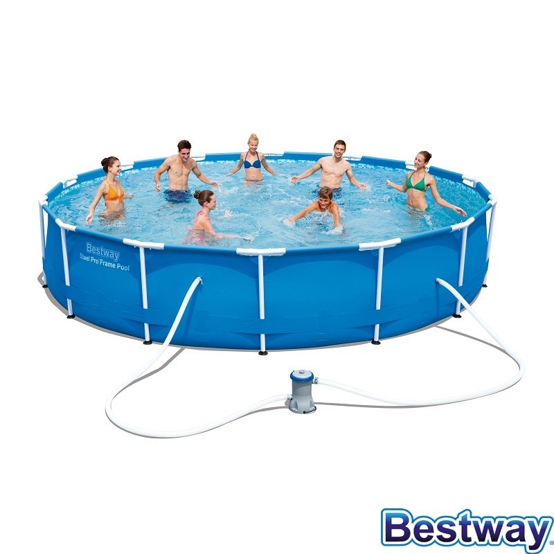 BESTWAY PISCINA MOD. STEEL PRO MAX DIAM. MT. 4,27X0,84 H