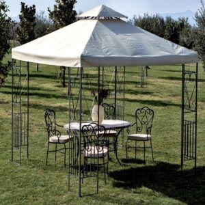 GAZEBO MOD. 3133 B IN ACCIAIO MT 3X3