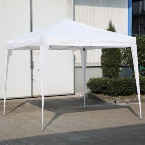 GAZEBO MOD. RAPID PIEGHEVOLE IN ALLUMINIO MT 3X3 BIANCO