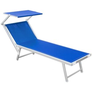 LETTINO PRENDISOLE IN ALLUMINIO BLU
