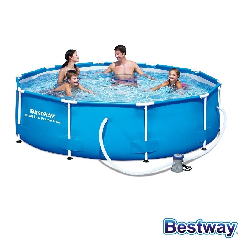 BESTWAY PISCINA MOD. STEEL PRO MAX DIAM. MT. 3,05X0,76 H - immagine 2
