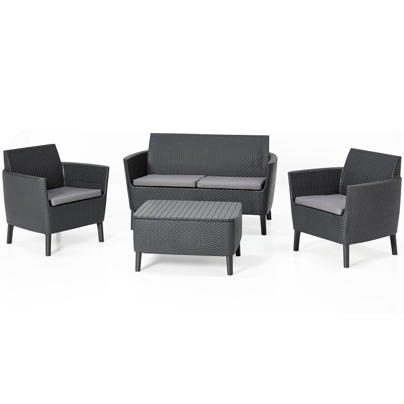 SALOTTO DA ESTERNO MOD. SALEMO GRAPHITE