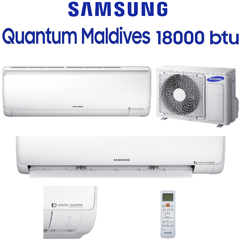 CONDIZIONATORE CLIMATIZZATORE SAMSUNG QUANTUM MALDIVES 18000 BTU - immagine 2