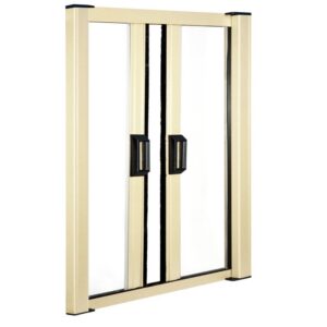 ZANZARIERA AVVOLGIBILE ORIZZONTALE PER BALCONE IRS-CE AVORIO 320X250