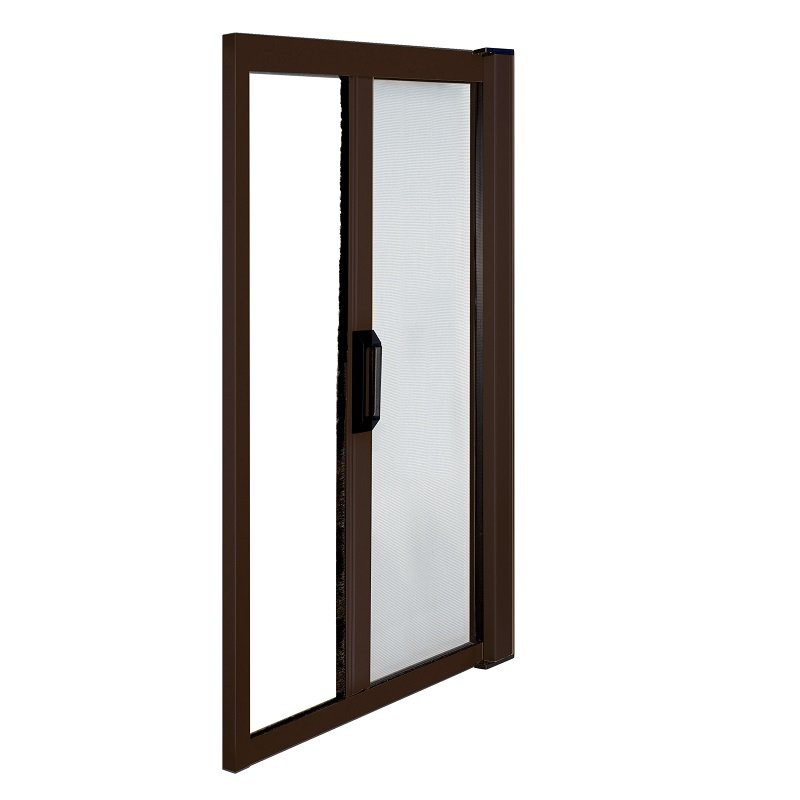 ZANZARIERA AVVOLGIBILE ORIZZONTALE PER BALCONE IRS-CE MARRONE 160X250