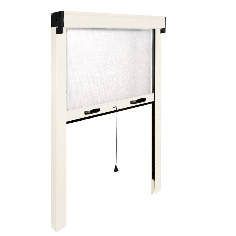 ZANZARIERA AVVOLGIBILE VERTICALE PER FINESTRA IRS-CE BIANCA 160X170