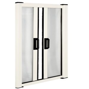 ZANZARIERA AVVOLGIBILE ORIZZONTALE PER BALCONE IRS-CE BIANCA 320X250