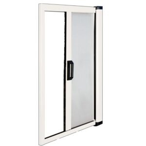 ZANZARIERA AVVOLGIBILE ORIZZONTALE PER BALCONE IRS-CE BIANCA 160X250
