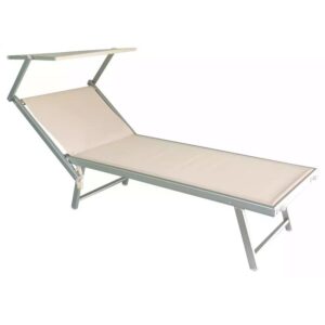 LETTINO PRENDISOLE IN ALLUMINIO BEIGE