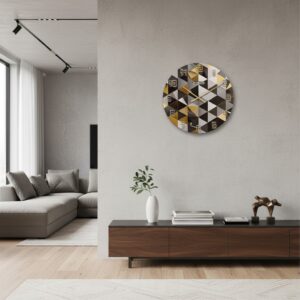 OROLOGIO VETRO EFFETTO 3D