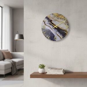 OROLOGIO DA PARETE EFFETTO MARMO SIROTIME