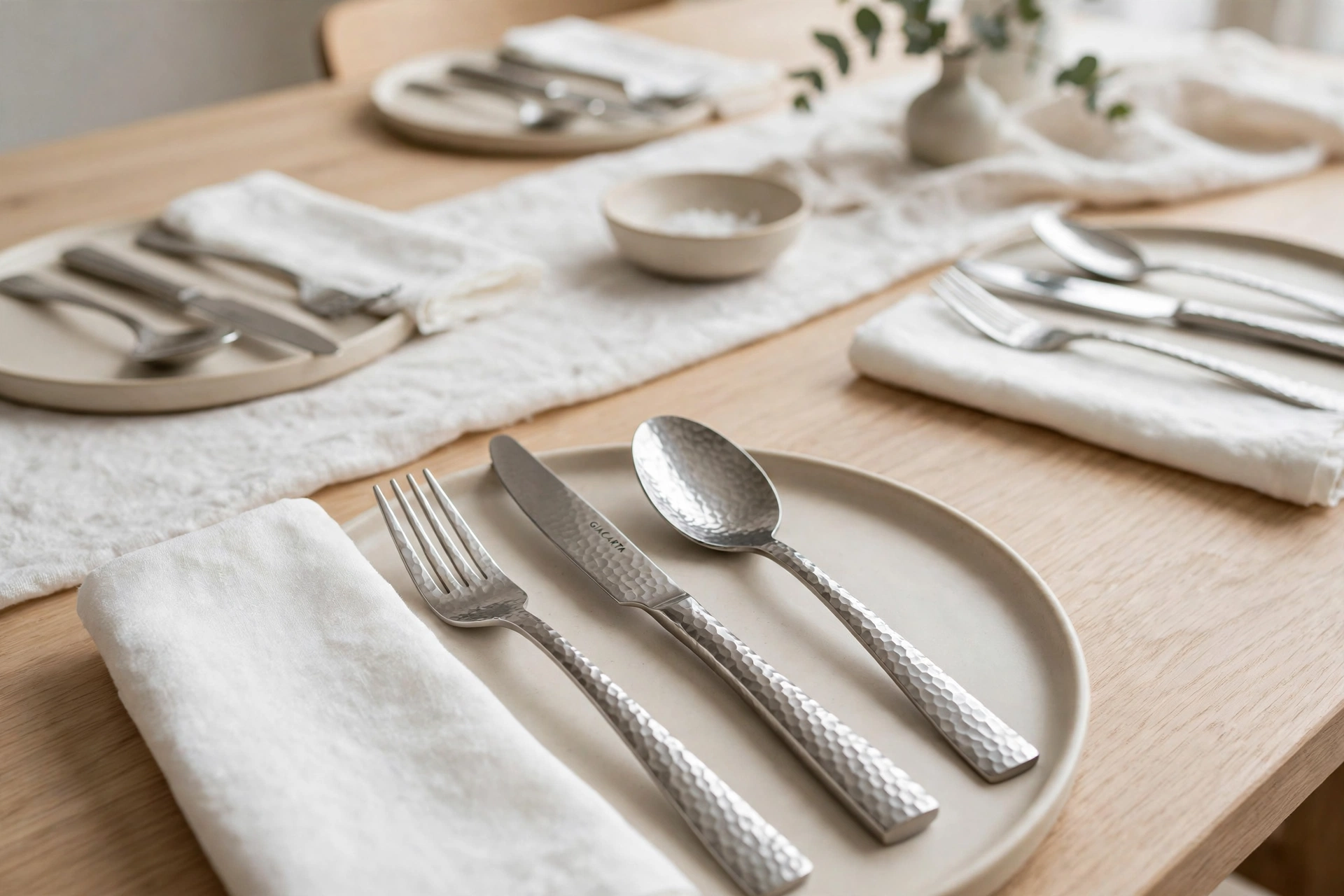 24 POSATE "CASA & KITCHEN" IN ACCIAO INOX