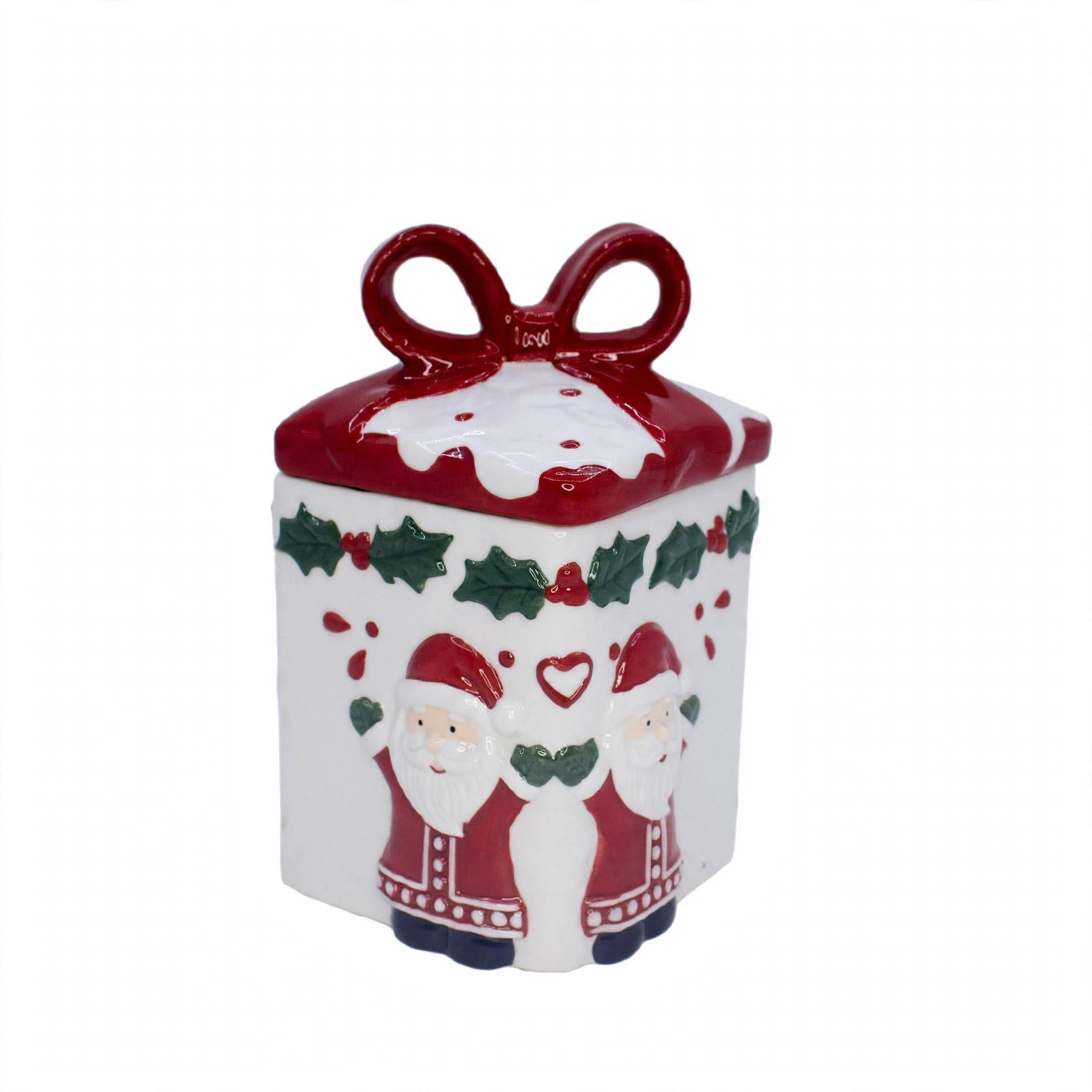 BARATTOLO "SANTACLAUS " IN CERAMICA