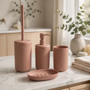FERIDRAS LINEA DA BAGNO “COLORADO” IN ABS ROSA