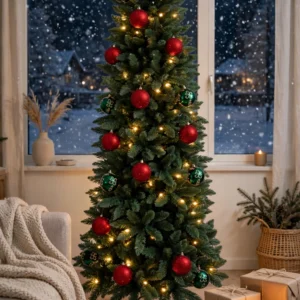 ALBERO DI NATALE SLIM "TAIGA" 180 CM