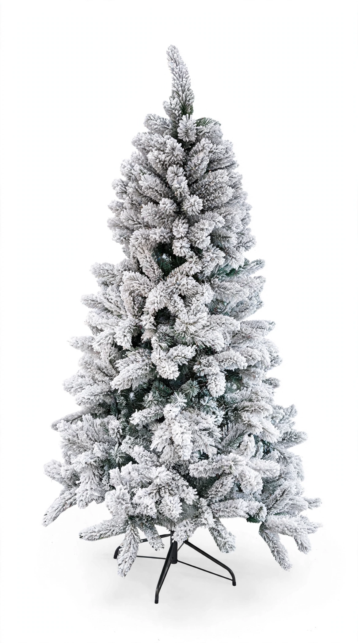 ALBERO DI NATALE SLIM "GRAN PARADISO" INNEVATO 180 CM