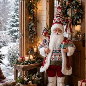 BABBO NATALE IN PIEDI H 87 CM