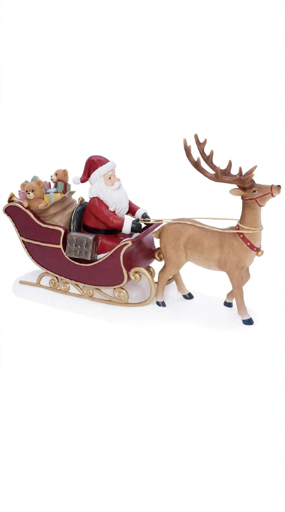 BABBO NATALE SU SLITTA