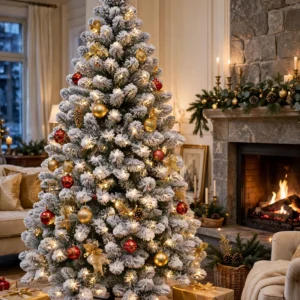 ALBERO "ALPINO" INNEVATO 240 CM