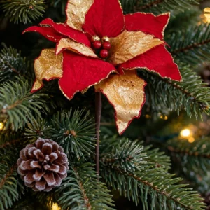 RAMO DECORATIVO "STELLA DI NATALE"