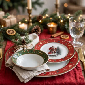 SERV. PIATTI 18 PZ "CHRISTMAS WISH"